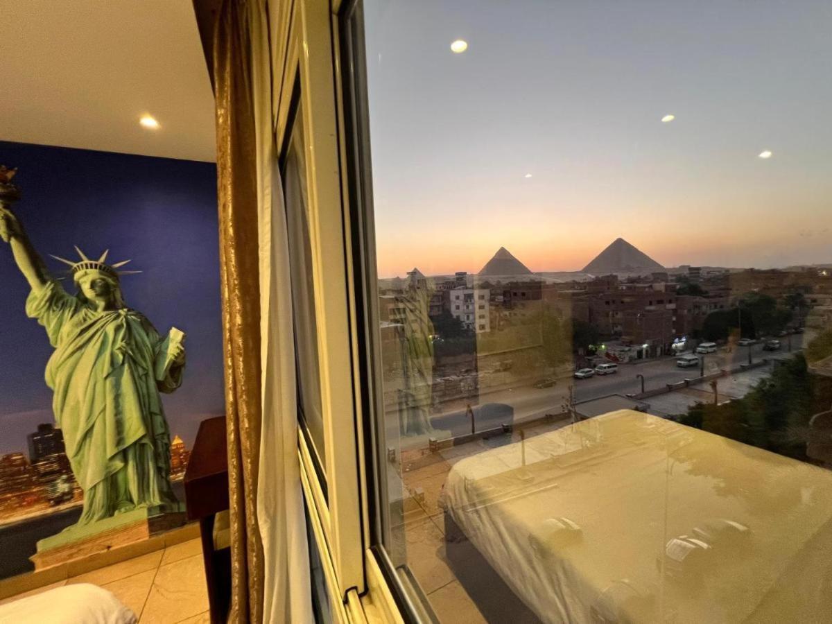 Topaz Pyramids View Inn Kafret el-Gabal Kültér fotó