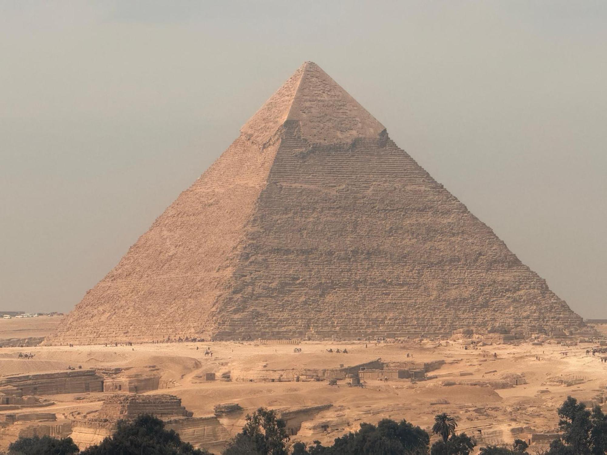 Topaz Pyramids View Inn Kafret el-Gabal Kültér fotó